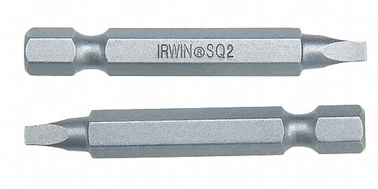 Insert Bit Power Sgl End Hex Shank PK2