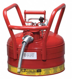 Type II DOT Safety Can 16-1/2 in H Red