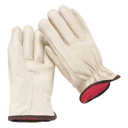 D1598 Leather Gloves Beige S PR