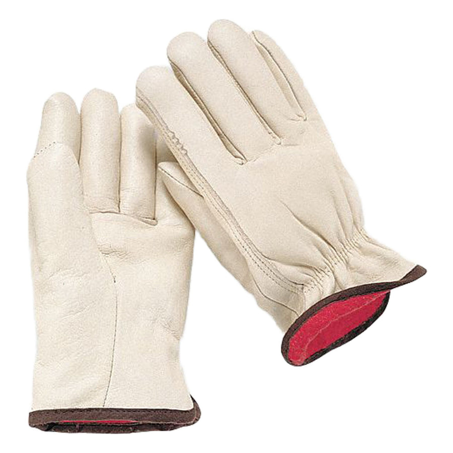 D1598 Leather Gloves Beige XL PR