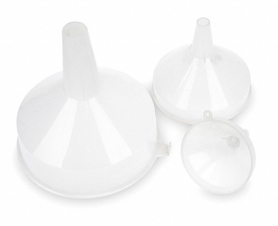 3-Pc. Funnel Set Plastic
