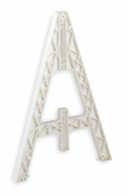 A Frame Barricade Polypropolyne White