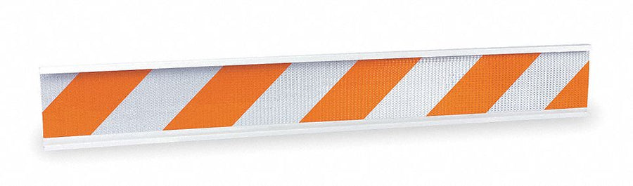 Barricade Beam Orange/White 48 In L