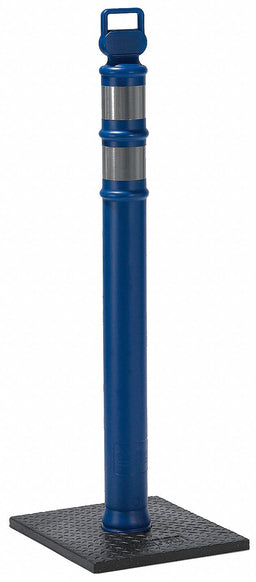 G9281 Delineator Post with Base 45 H 4 Dia.