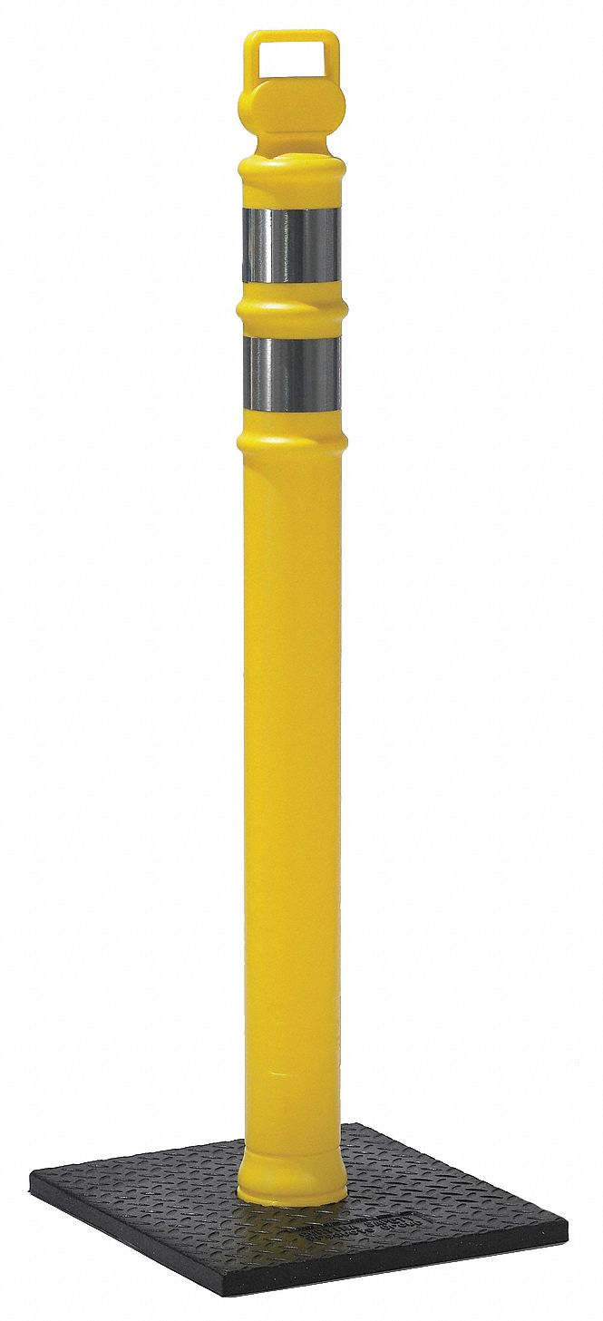 G9281 Delineator Post w/Base 45 in H 4 in