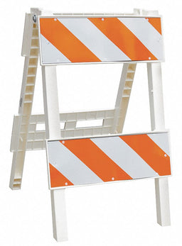 Type 2 Folding Barricade 40 in H 18 lb.