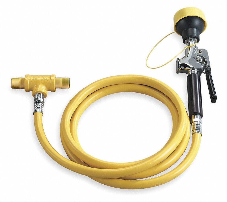 Single Head Drench Hose Wall Mount 8 ft.