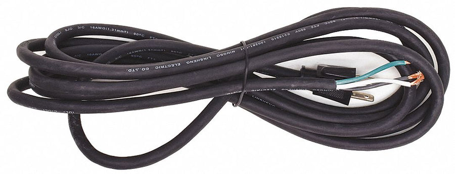 Power Cord 5-15P SJO 12 ft Blk 13A 16/3