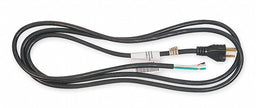 Power Cord 5-15P SJT 8 ft Blk 15A 14/3