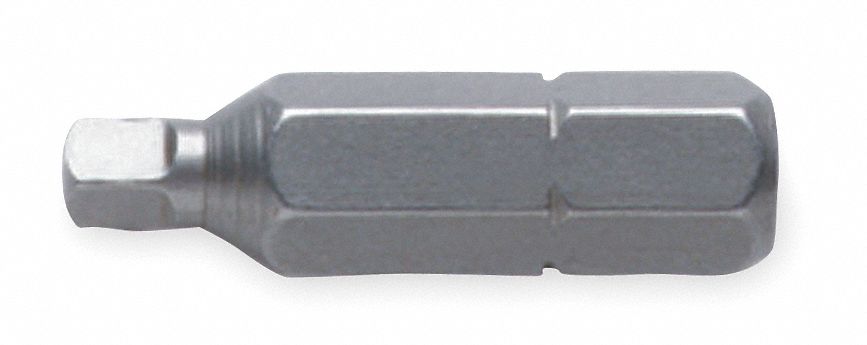 Insert Bit SAE 1/4 Hex #2 1 S2 Steel