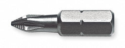 Insert Bit SAE 1/4 Hex #3 1 S2 Steel
