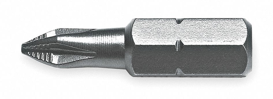 Insert Bit SAE 1/4 Hex #2 1 S2 Steel