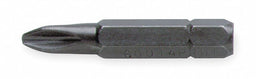 Insert Bit SAE 1/4 Hex #1 1 S2 Steel