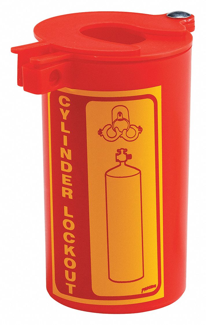 Gas Cylinder Lockout 6 L x 3-1/2 In