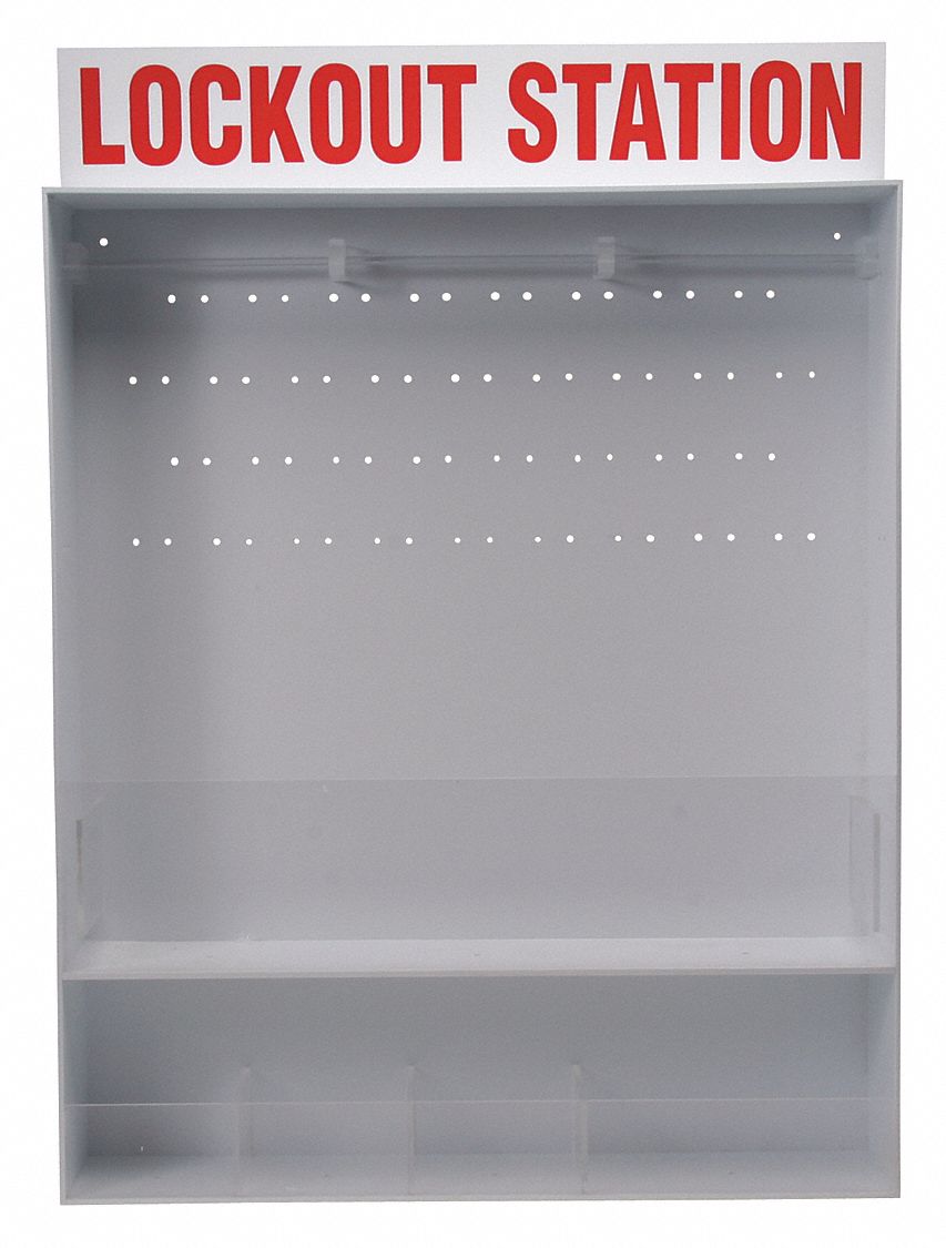 Lockout Station Unfilled 30 In H