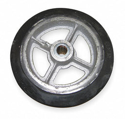 Wheel 6 x1 1/2 Mold On Rubber
