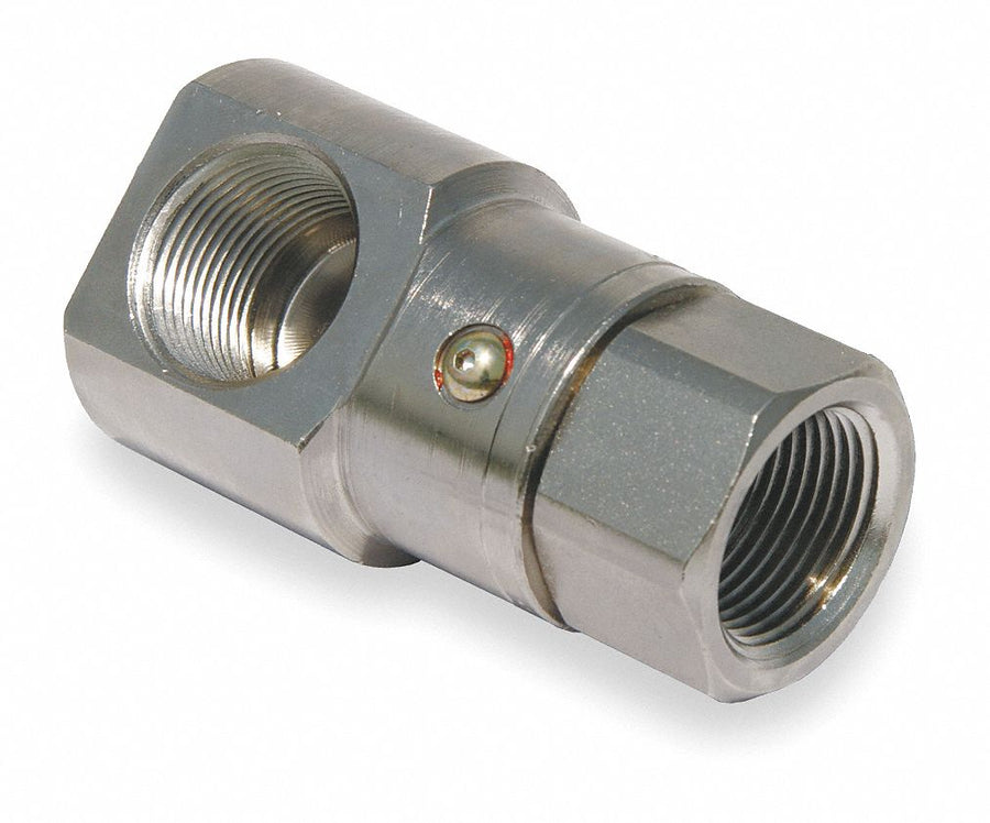 Swivel 90 Deg Steel 1 in FNPT Inlet