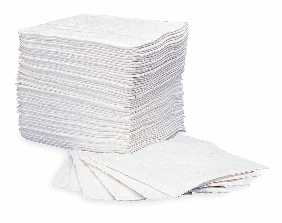 Absorb Pad Oil-Based Liquids White PK100