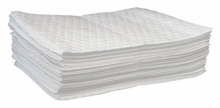 Absorb Pad Oil-Based Liquids White PK100