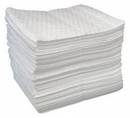 Absorb Pad Oil-Based Liquids White PK100