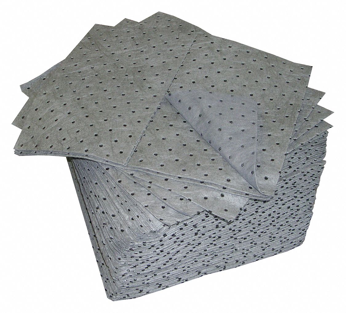 Absorbent Pad Universal Gray PK100