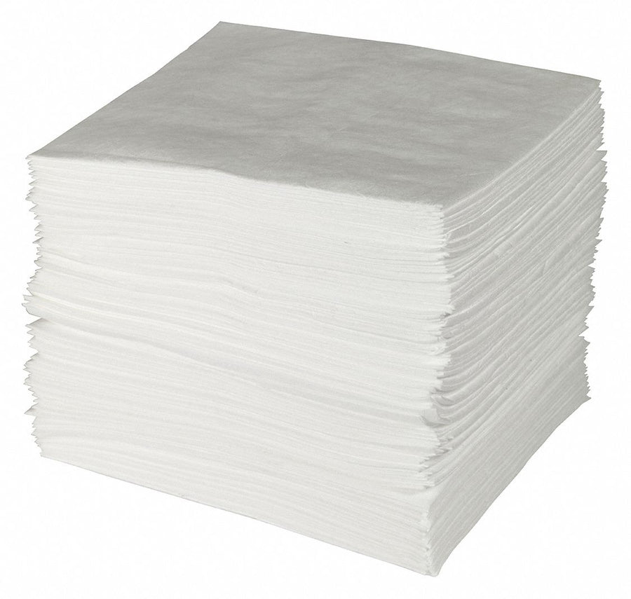 Absorb Pad Oil-Based Liquids White PK100