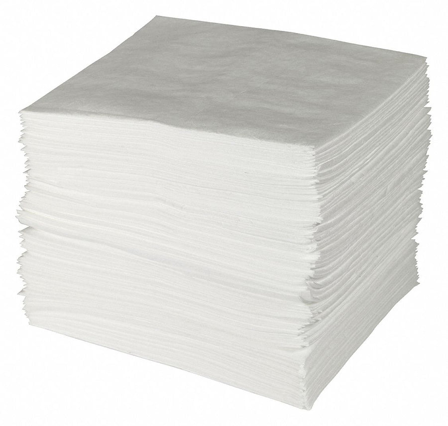 Absorb Pad Oil-Based Liquids White PK100