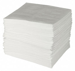 Absorb Pad Oil-Based Liquids White PK100