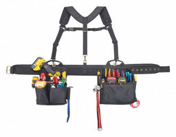 Tool Rig Black Poly 46 in 28 Pockets