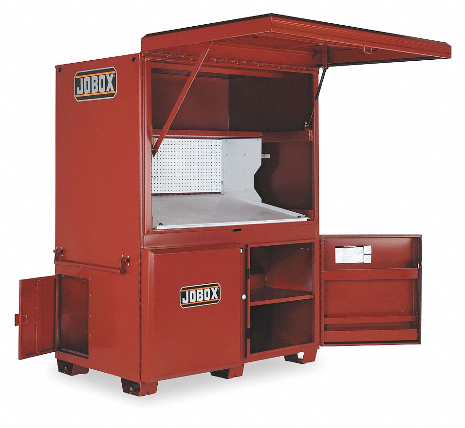 Jobsite Cabinet Brown 42x80x63 in 1PK
