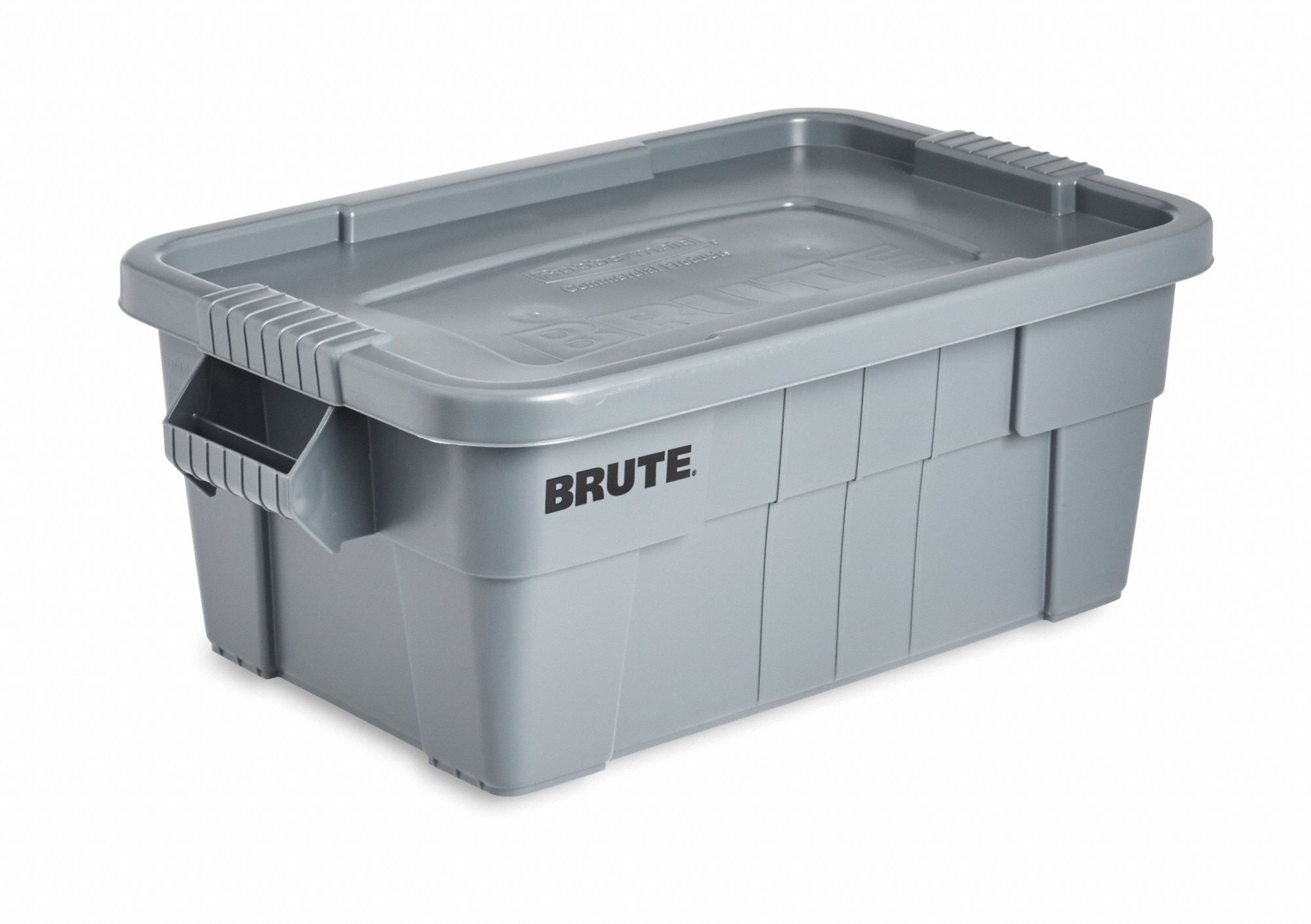 F8714 Storage Tote Gray Solid Plastic