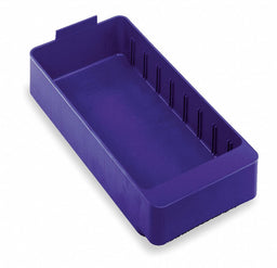 D5564 Drawer Bin Blue Polystyrene 2 1/8 in