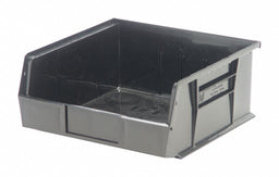 Hang and Stack Bin Black PP 5 in