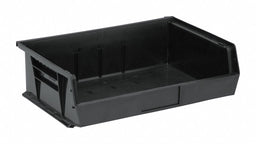 Hang and Stack Bin Black PP 5 in