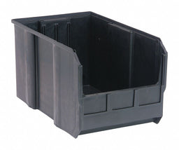 Hang and Stack Bin Black PP 10 in