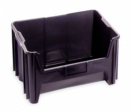 G2987 Bin Black Polyethylene 12 7/16 in