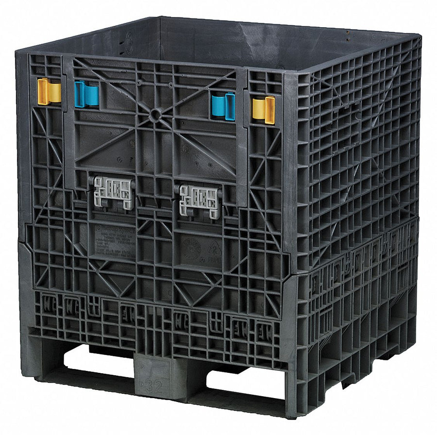 Clps Bulk Ctr Black Solid 32 in