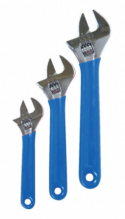 Adj. Wrench Sets Steel Chrome 6 to 10