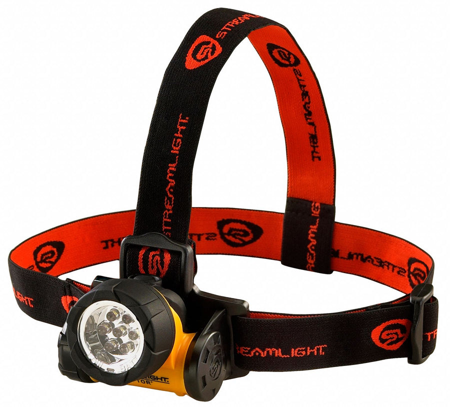 Headlamp ABS Thermoplastic Yellow 120lm