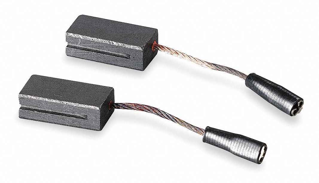 Motor Brush Set 3/4 in L 3/8 in PK2