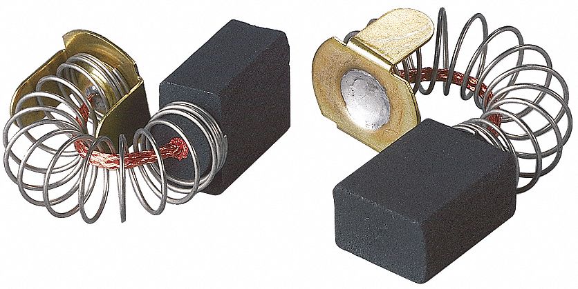 Motor Brush Set 23/32 in L 5/16 in PK2