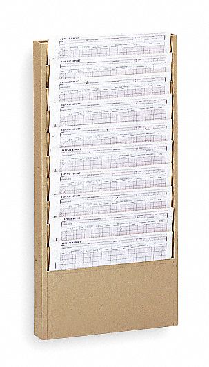 Literature Rack 26 1/4 H Black