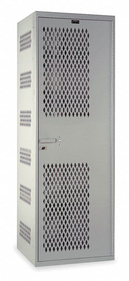 Lckr 1x1Lckr Lt Gray 72 x18 x22 Assm