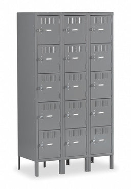 Bx Lckr 5x3Lckr Gray 66 x36 x15 Assm