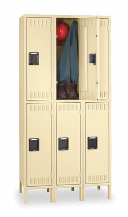 F0425 Lckr 2x3Lckr Sand 78 x45 x18 UnAssm
