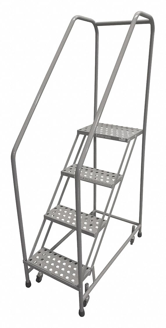 Rolling Ldr Welded Hndrl Platfm 40In H