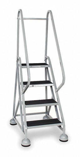 F2130 Rolling Ladder Hndrl Platfm 36 In H