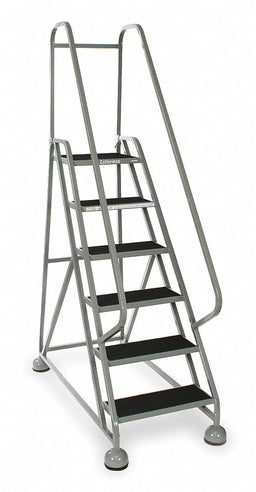 D5248 Rolling Ladder Hndrl Platfm 54 In H