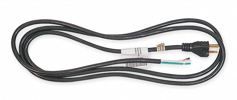 Power Cord 5-15P SJO 8 ft Blk 15A 12/3
