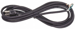 Power Cord 5-15P SJO 12 ft Blk 10A 18/3